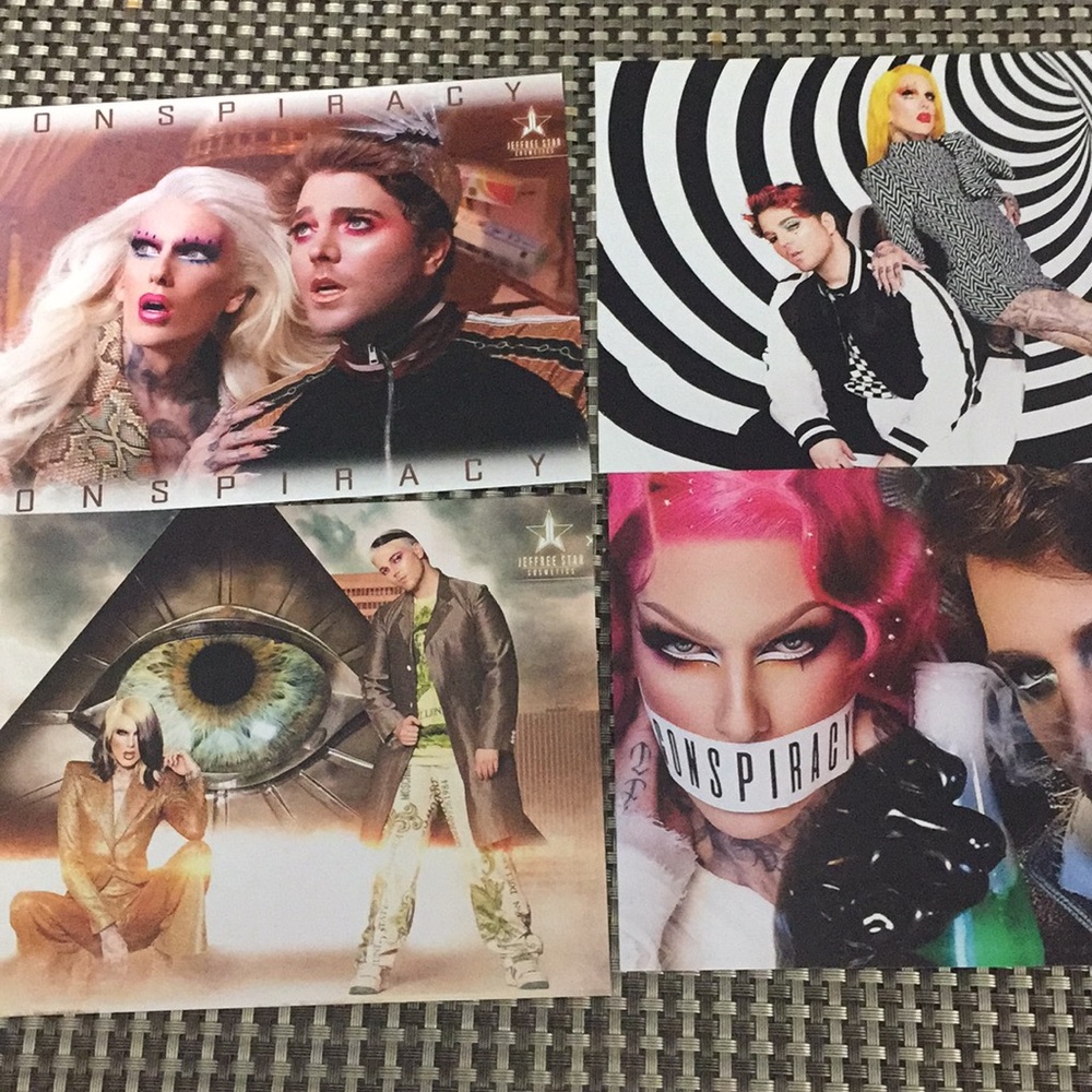 Jeffree Star Shane Dawson Post Card Set